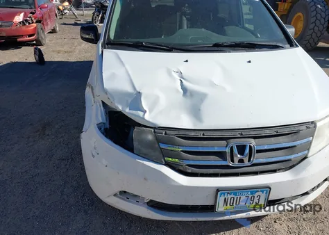 2012 Honda Odyssey Ex-L из США, поврежденный, VIN 5FNRL5H69CB001741